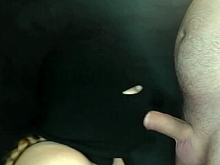 Step Sis's Balaclava Hides Face While Slurping My Cock Deep!