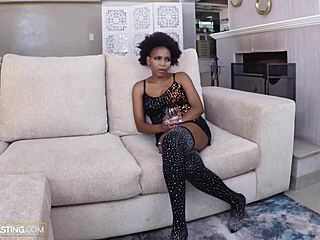 big tits black milf rides bwc reverse cowgirl in pov casting