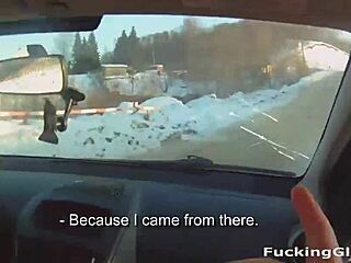 Snowboarder chick Rosemary Moyer loves cock in hardcore blowjob cumshot with shaved pussy. She rides like a pro coed teen.