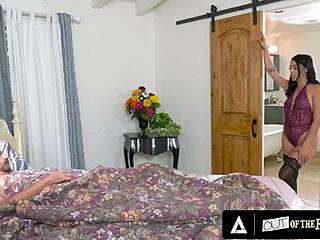 Why is sexy babe Vanessa Sky getting her sweet ass banged by her stepdad in this reality roleplay?