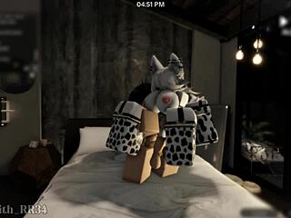 Teasing That Tight Ass in Cute Cow Costume Doggystyle