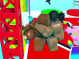 Candy jumped right into the action without waiting. She got fucked hard till the very end.