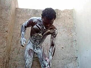 shower sex with monster cocks feels best together