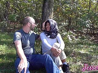 muslim girlfriend takes anal atm ride to save her virginity