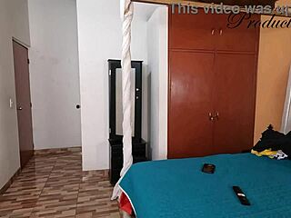 roommate sucks huge cock after naked photo tease