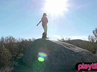 imagine this petite canadian milf stripping outdoors bubble butt exposed