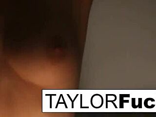Taylor Vixen Fingers Pussy in Hotel Room