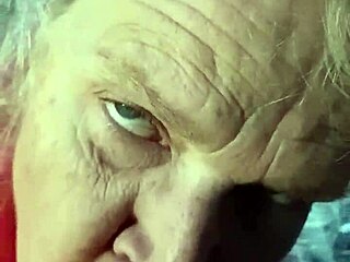 Hot milf slurps massive throbbing cock hungrily