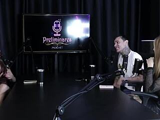 Yasmin Pariz Strips Moans And Sucks Thick Cock