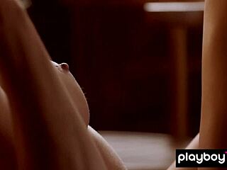 Petite Hungarian luca miklosi bares her hairy pussy stripteasing softly