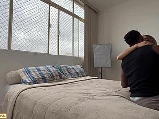 negão's monster cock gaps magrinha's tight asshole bareback