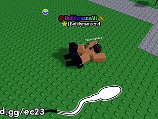 Roblox Girl Pounds Cock Cowgirl Style Hard in Virtual Roblox Sex World