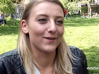 Hot 19-year-old munich girl films her intimate solo masturbation session