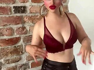 her sissy doll craves bimbo femdom jerk off commands