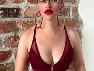 her sissy doll craves bimbo femdom jerk off commands