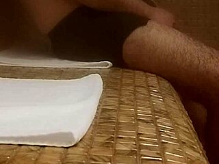 Hard sauna pounding hot latina milf wife