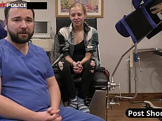 school officer craves student ava siren's deepthroat gags