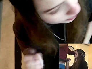 Lesbian Friend Sucks BBC to Crash? Submissive Slut Begs