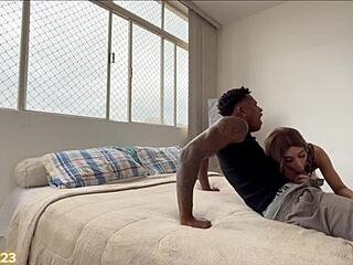 negão's monster cock gaps magrinha's tight asshole bareback