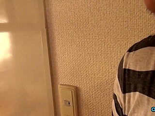 Sneaking Bathroom Blowjob! Asian Swallows Cum After Deepthroat Suck!