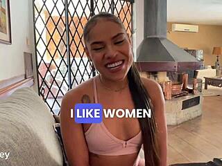 extreme sloppy deepthroat petite latina teen brunette rimjob pov cum mouth