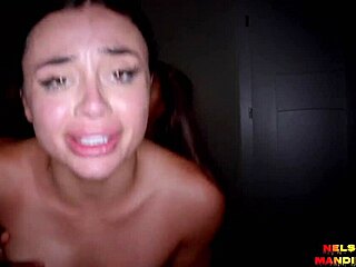 squirting latina teen martina gags on huge bbc rimjob footjob deepthroat 😩🍑💦