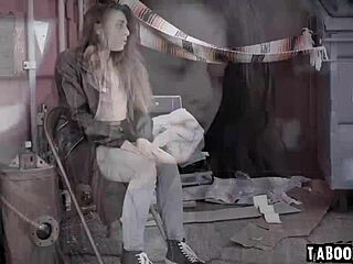 evelyn claire spots gia derza on the street and licks her into taboo lesbian fun