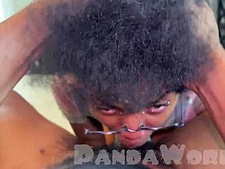 mmff double bbc blowjobs ebony deepthroat blonde slut sloppy?