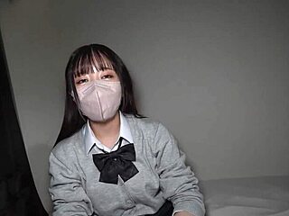 妊娠Gカップ女子校生が大量中出しラッシュ前！