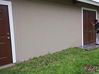 Lexi luna dominates with strapon caning and total slave humiliation degradation