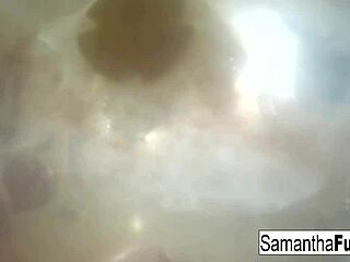 Wanna join Samantha and Abigail Mac's bathtub fuck?