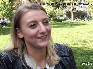 Hot 19-year-old munich girl films her intimate solo masturbation session