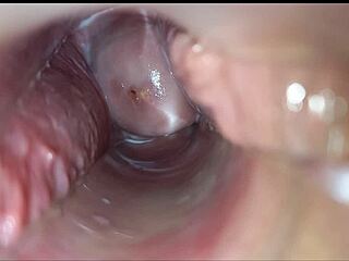 watch her pussy explode in intense vaginal orgasm closeup!