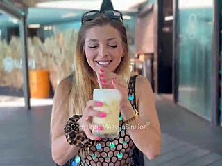 Married woman Maeva Sinaloa fucked secretly street daytime!