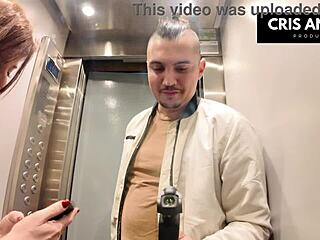 Apagon españa part 02 elevator blackout leads to married neighbor fuck