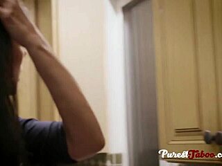 stepmom and stepdaughter both end up bound and crying through rough group fucking just like family shouldnt but does