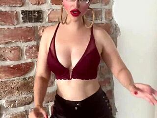 her sissy doll craves bimbo femdom jerk off commands