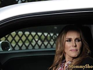 busty milf dildos horny teen stepdaughters in lesbian group play