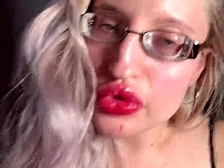 she breaks under my domination jerk off instructions lipstick findom control