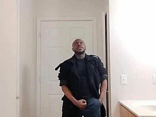 i just got home from work... fantasizin bout my girlfriend wife... dry masturbatin leads to slow moist cum 3