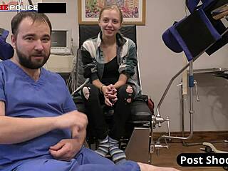 school officer craves student ava siren's deepthroat gags