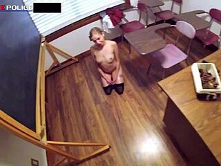 school officer craves student ava siren's deepthroat gags