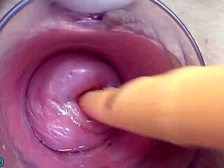 Hey, ever seen japanese milf take german dildo cervix deep with chopsticks?