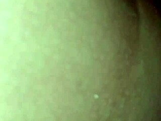 Wife stuffs cock and glass dildo in pussy together