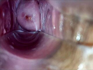 watch her pussy explode in intense vaginal orgasm closeup!