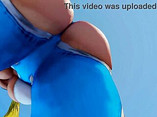R. Mika flaunts her big ass on cam fight street style