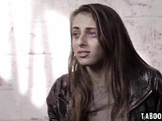 evelyn claire spots gia derza on the street and licks her into taboo lesbian fun