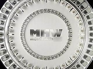 riley jacobs' big tits bounce deepthroating rome majors' huge black cock