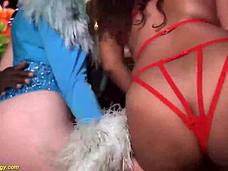 Brazilian Carnaval Turns Into Wild Anal Gangbang Orgy Party