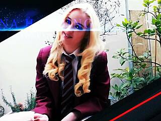 Watch This 18yo British Chubby Teen Suck Old Man's Huge Cock and Swallow Condom Cum